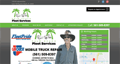 Desktop Screenshot of palmbeachfleetservices.com